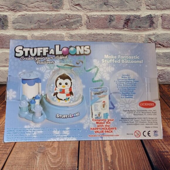 STUFFaLOONS Snowglobe Maker Kit Value Set Stuffed Balloon Maker Kit / Sealed - Picture 2 of 9